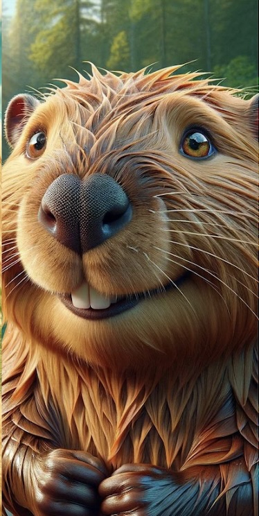 Beaver from animal personality test